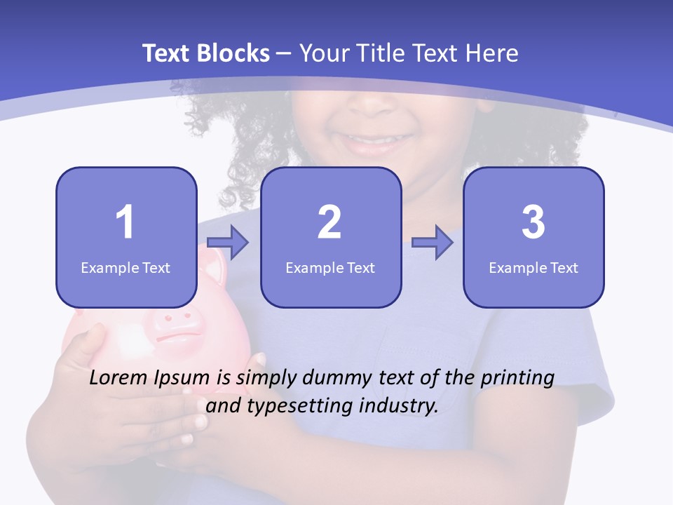 Single Money Female PowerPoint Template