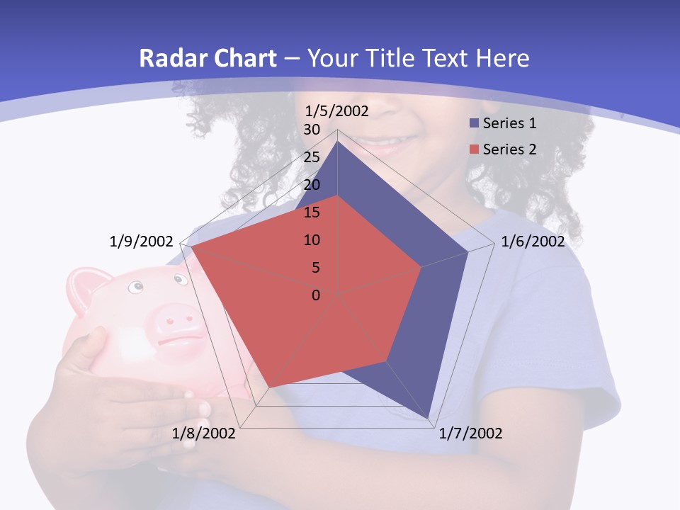 Single Money Female PowerPoint Template