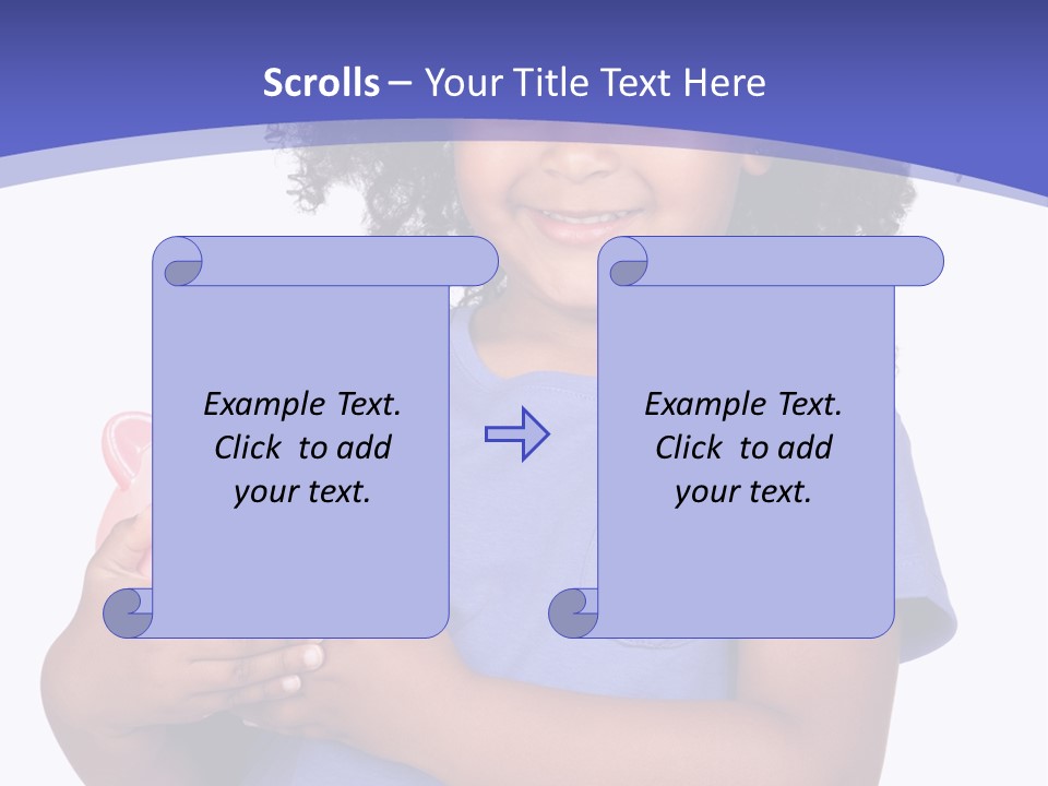 Single Money Female PowerPoint Template