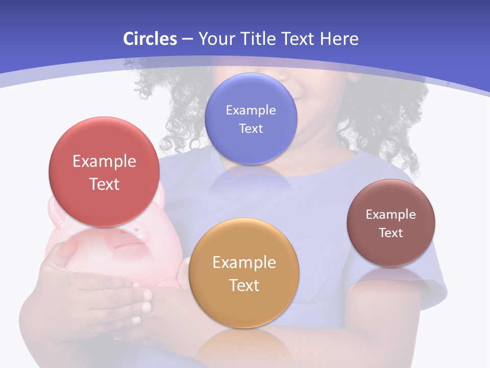 Single Money Female PowerPoint Template