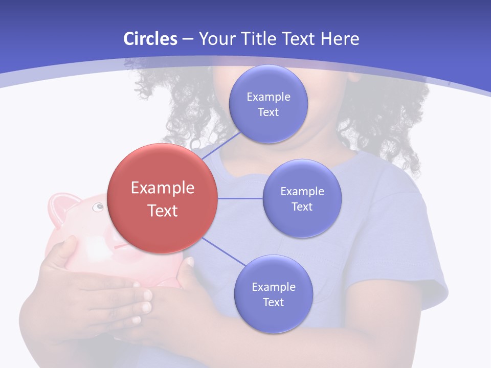 Single Money Female PowerPoint Template