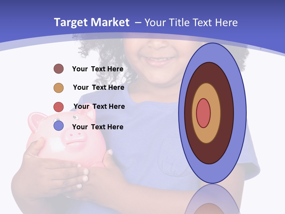 Single Money Female PowerPoint Template