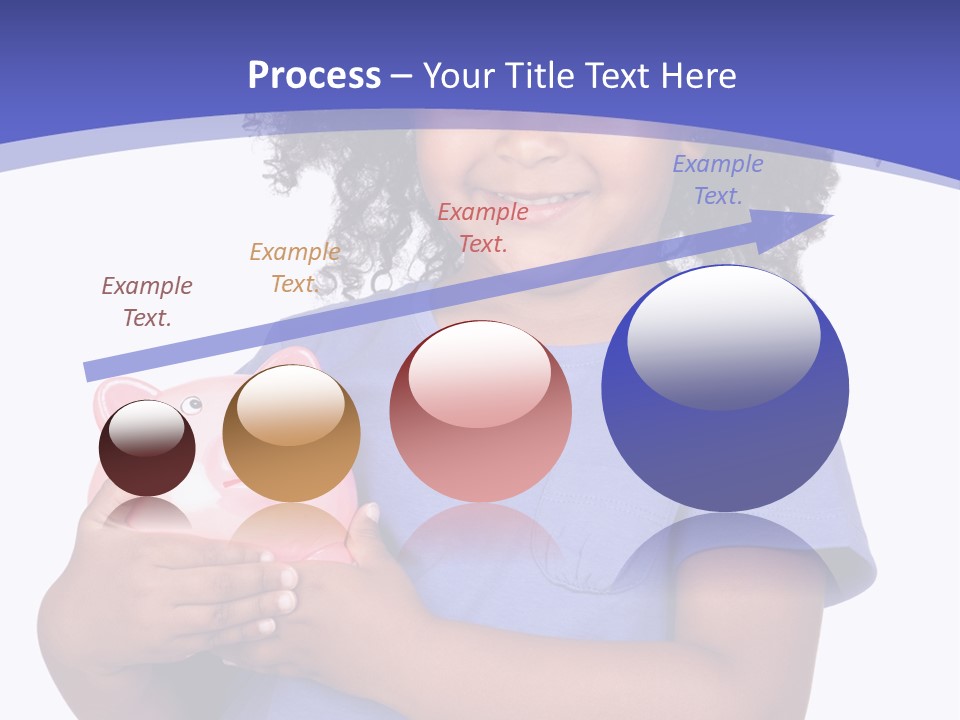 Single Money Female PowerPoint Template