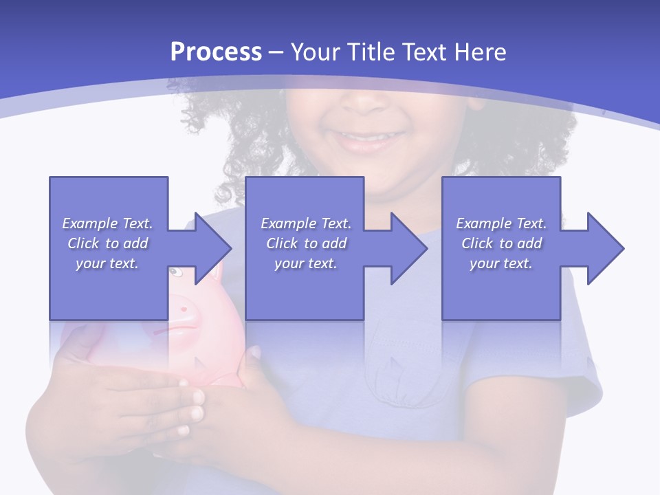 Single Money Female PowerPoint Template