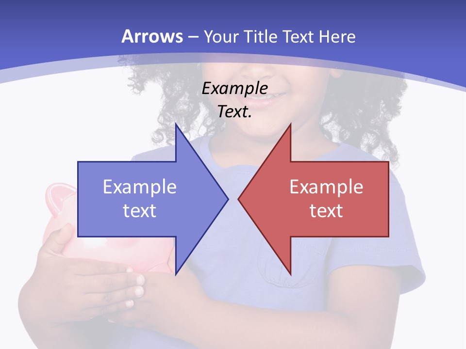 Single Money Female PowerPoint Template