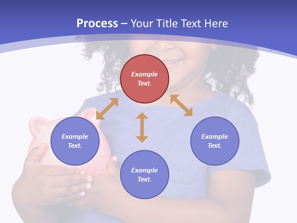 Single Money Female PowerPoint Template