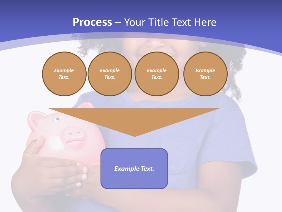 Single Money Female PowerPoint Template