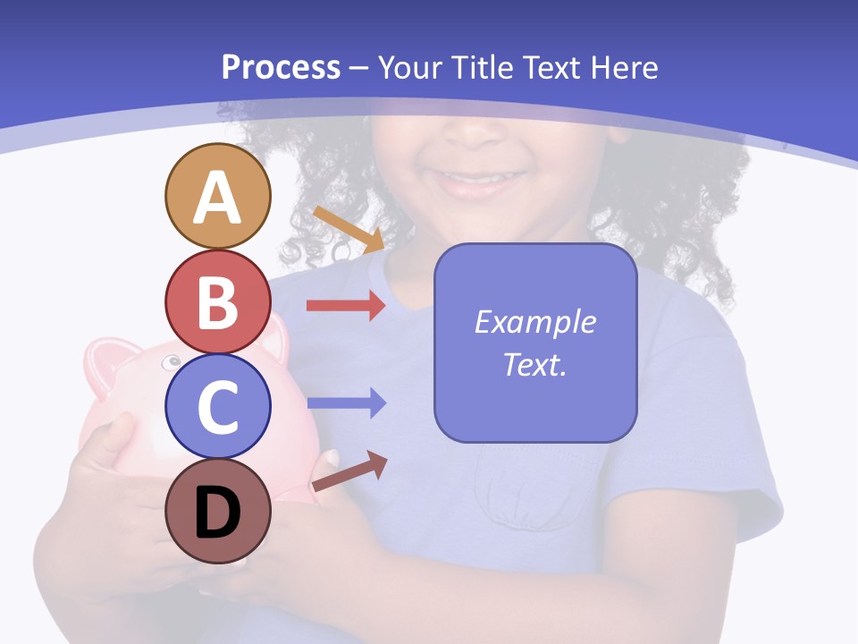 Single Money Female PowerPoint Template