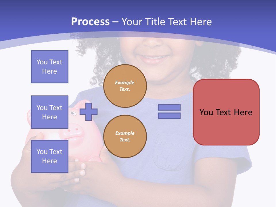 Single Money Female PowerPoint Template