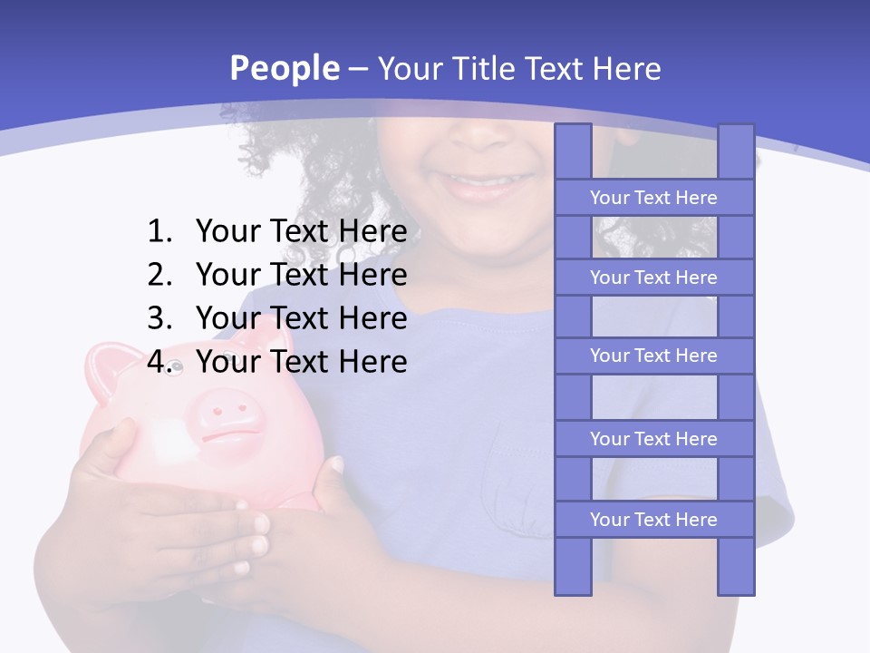 Single Money Female PowerPoint Template