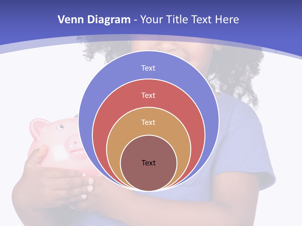 Single Money Female PowerPoint Template