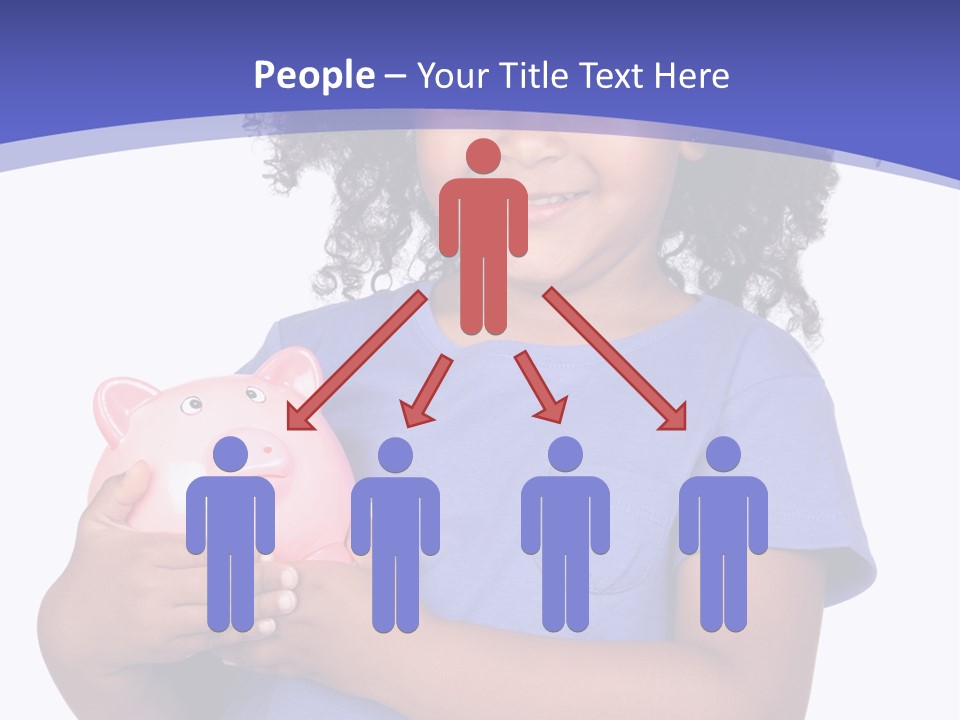 Single Money Female PowerPoint Template