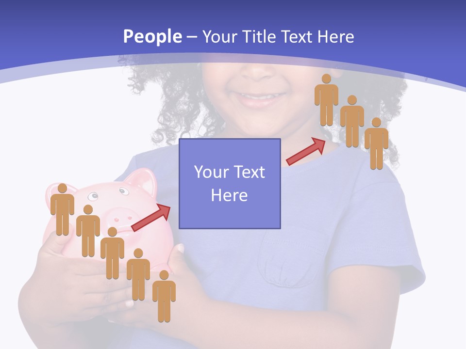 Single Money Female PowerPoint Template