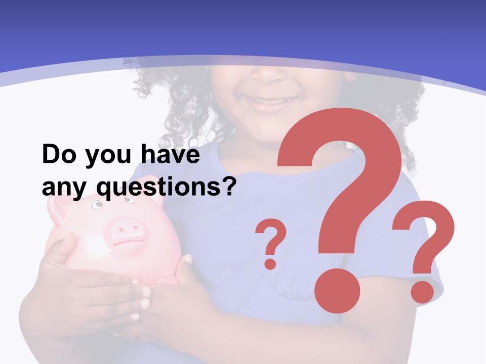 Single Money Female PowerPoint Template