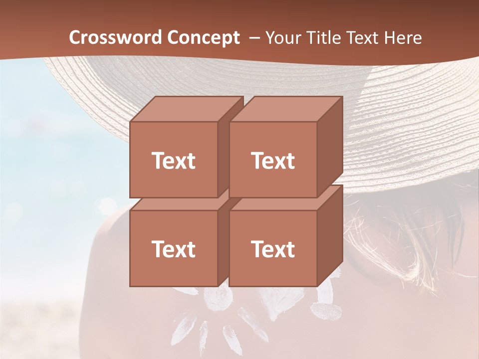 Bathing Close Symbolic PowerPoint Template