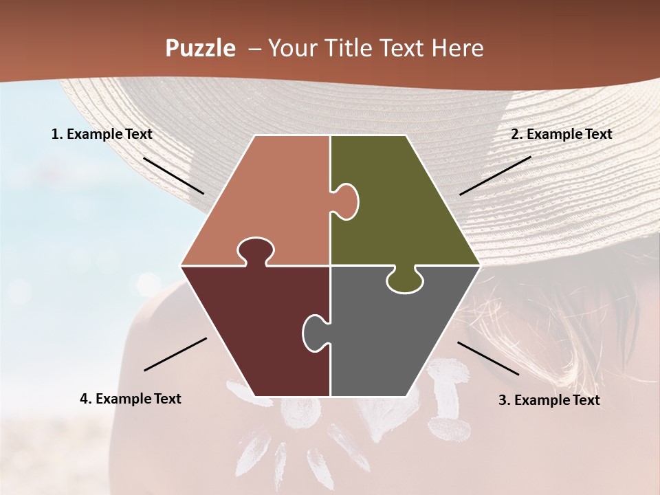 Bathing Close Symbolic PowerPoint Template