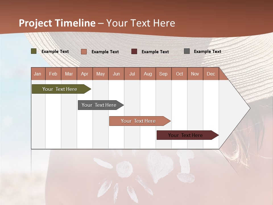 Bathing Close Symbolic PowerPoint Template