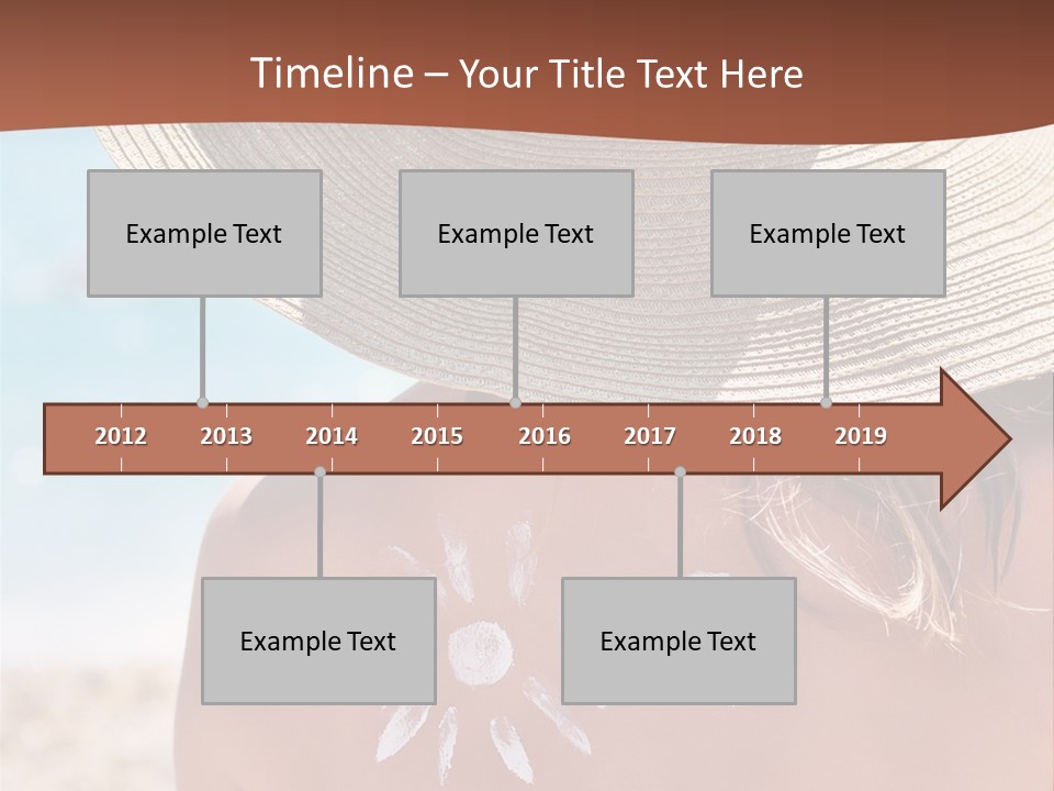 Bathing Close Symbolic PowerPoint Template