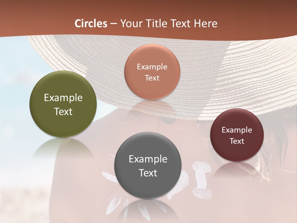 Bathing Close Symbolic PowerPoint Template