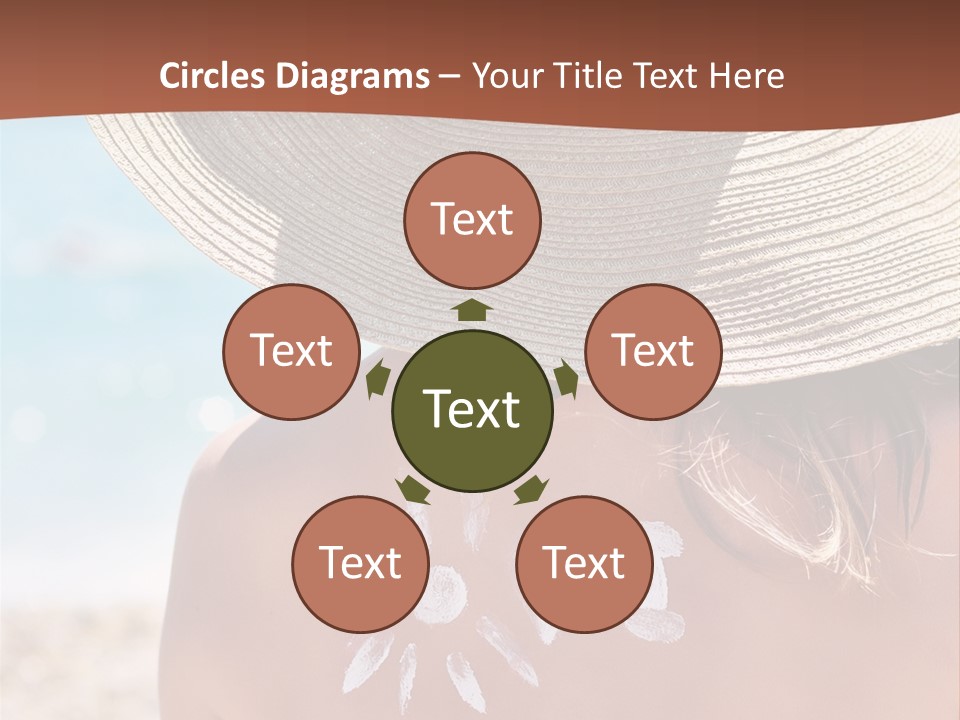 Bathing Close Symbolic PowerPoint Template