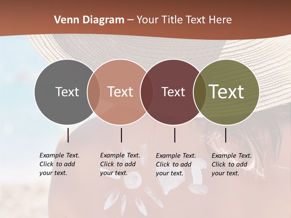 Bathing Close Symbolic PowerPoint Template