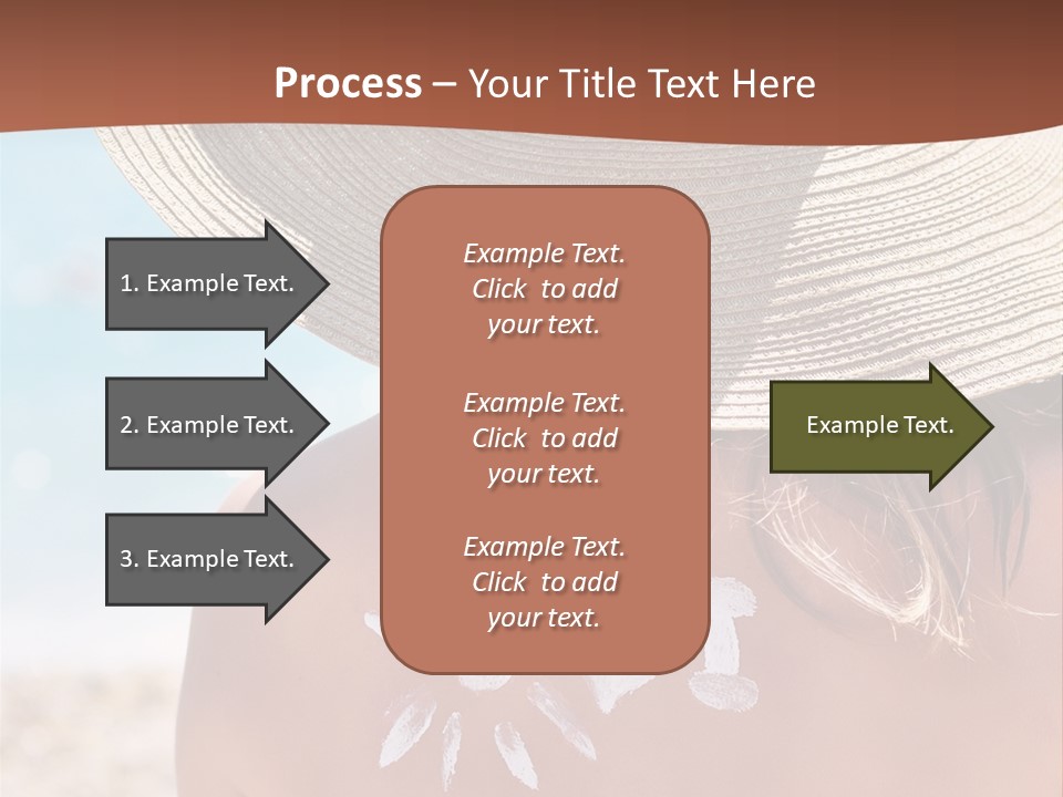 Bathing Close Symbolic PowerPoint Template