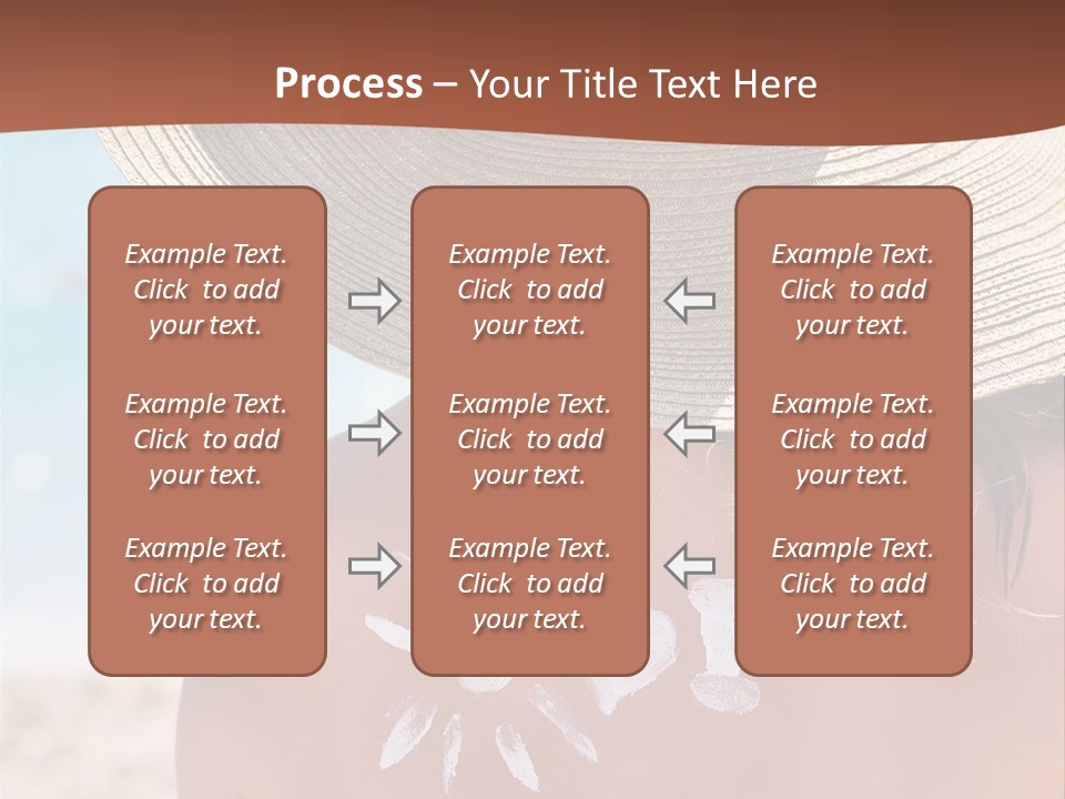Bathing Close Symbolic PowerPoint Template