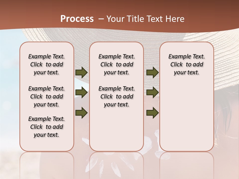 Bathing Close Symbolic PowerPoint Template