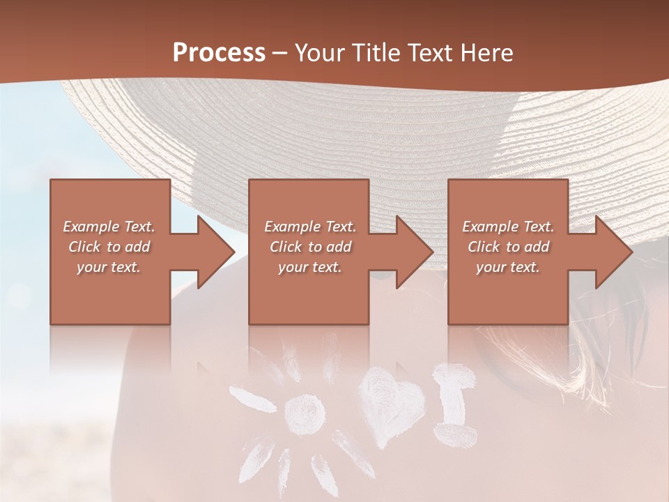 Bathing Close Symbolic PowerPoint Template