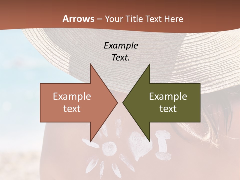 Bathing Close Symbolic PowerPoint Template
