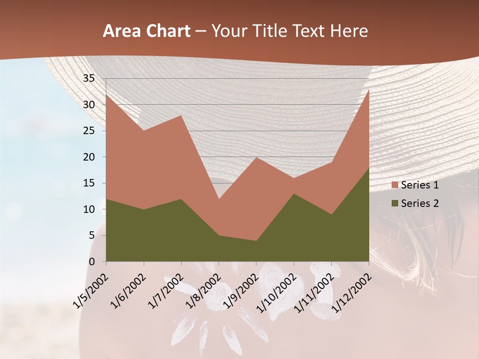 Bathing Close Symbolic PowerPoint Template