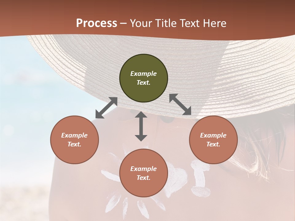 Bathing Close Symbolic PowerPoint Template