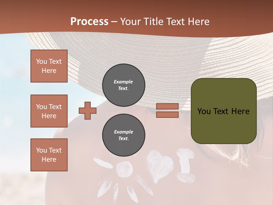 Bathing Close Symbolic PowerPoint Template