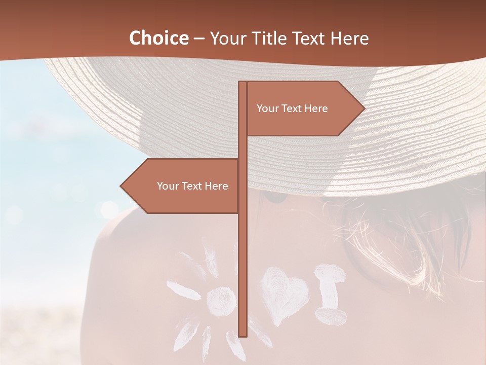 Bathing Close Symbolic PowerPoint Template