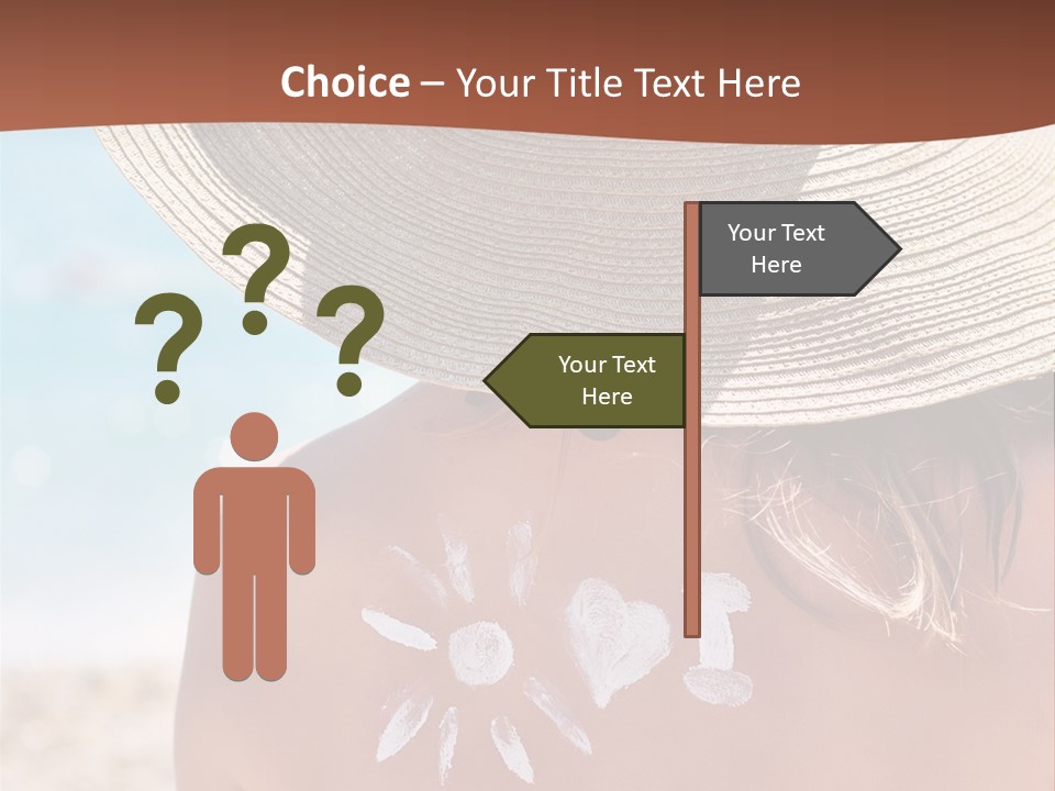 Bathing Close Symbolic PowerPoint Template