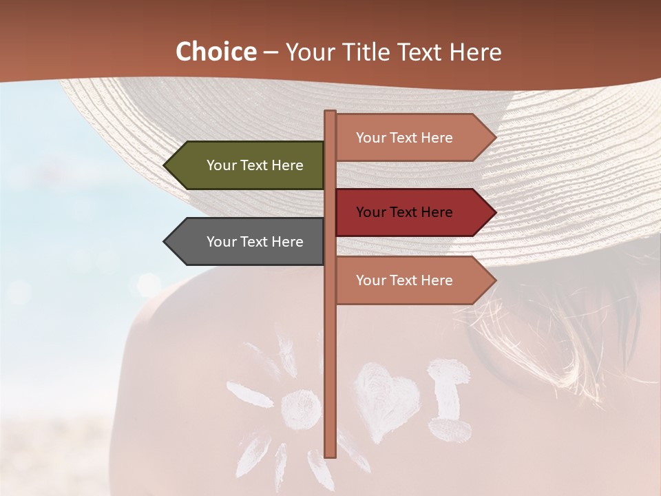 Bathing Close Symbolic PowerPoint Template