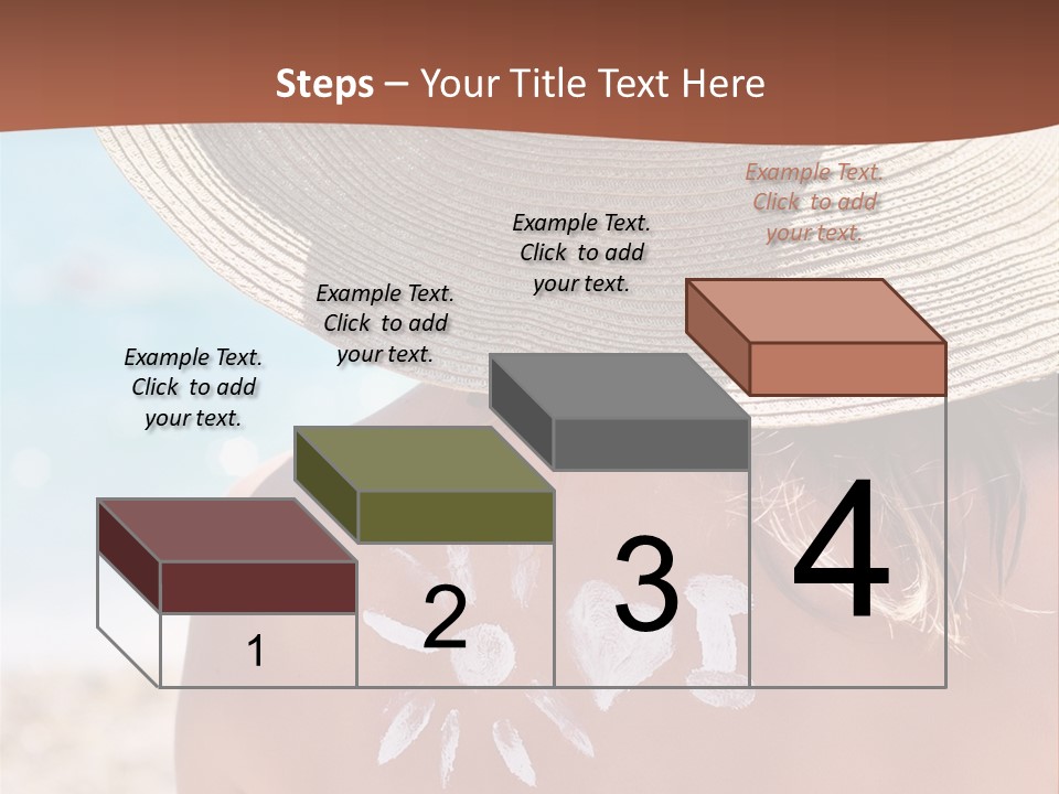 Bathing Close Symbolic PowerPoint Template