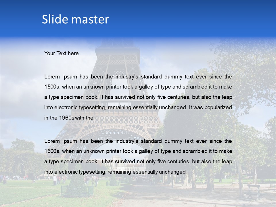 Vacation Domestic Balcony PowerPoint Template