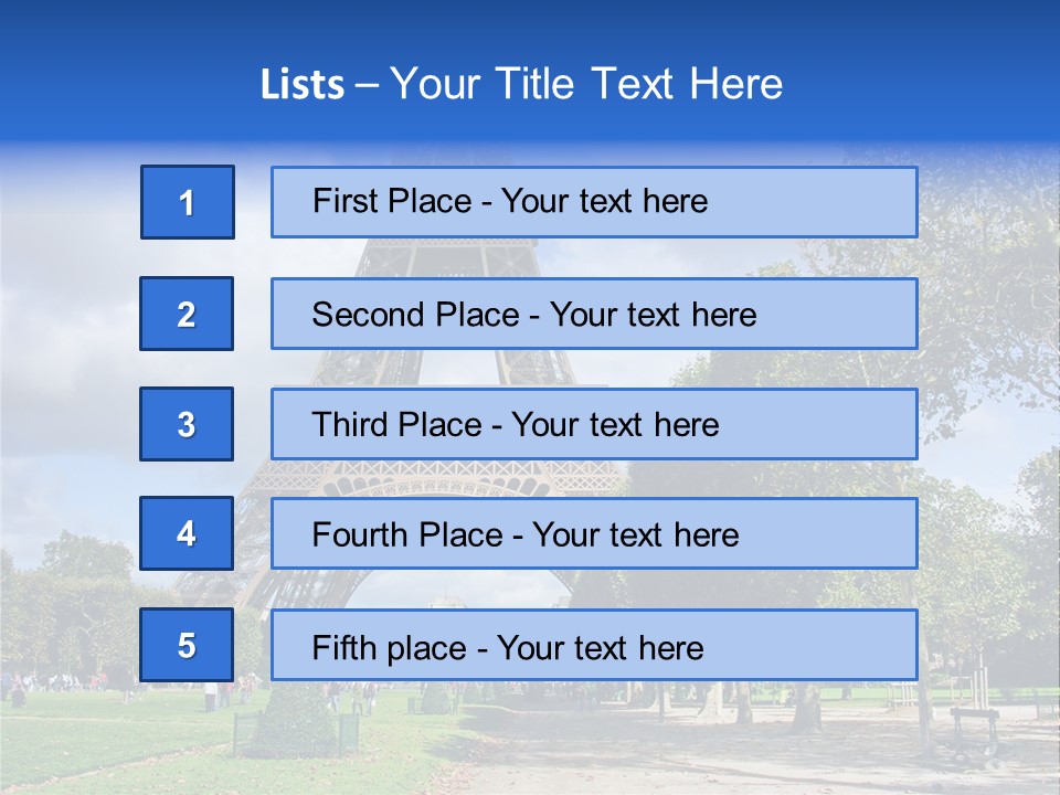 Vacation Domestic Balcony PowerPoint Template