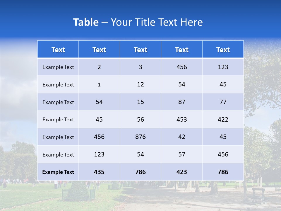 Vacation Domestic Balcony PowerPoint Template