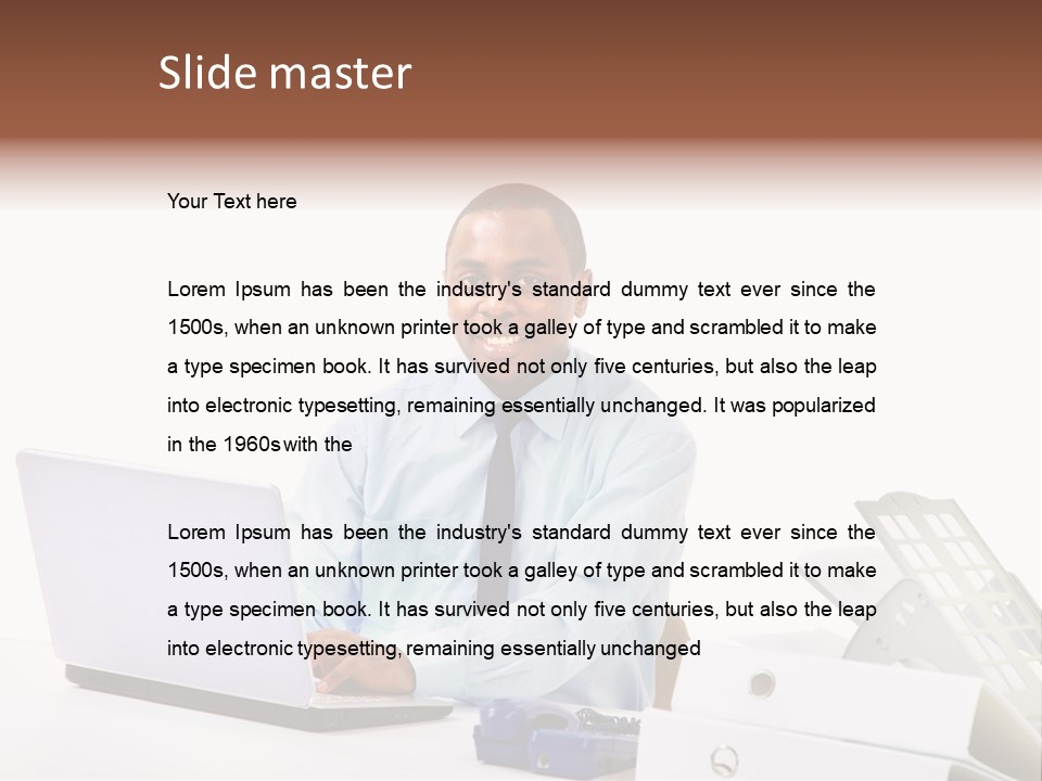 Corporate Computer Natural PowerPoint Template