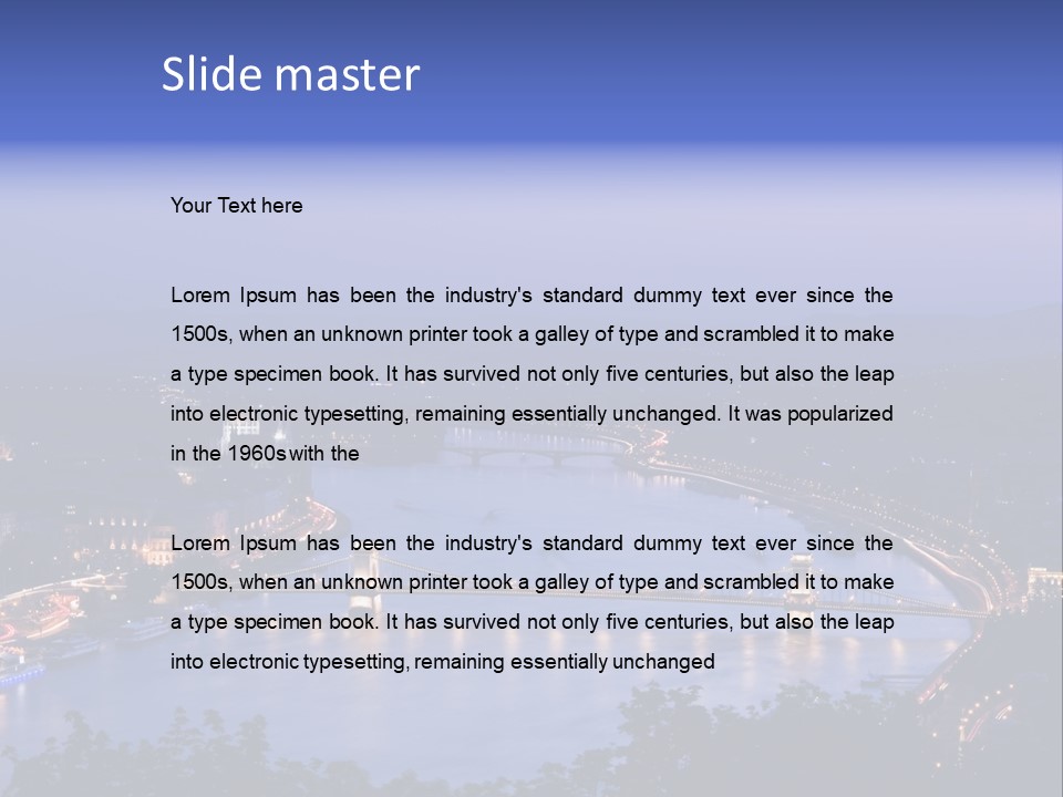 Symbol Travel Holiday PowerPoint Template