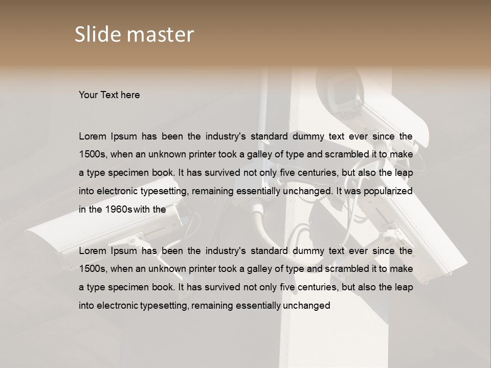 Spy Industry Look PowerPoint Template