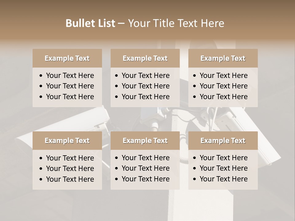 Spy Industry Look PowerPoint Template