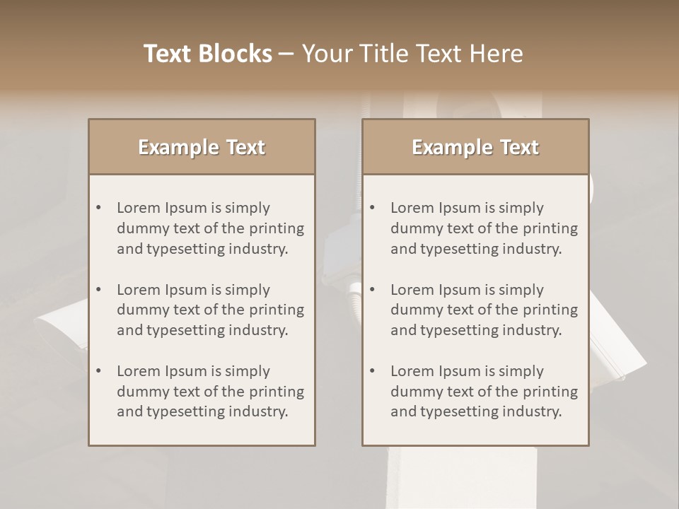 Spy Industry Look PowerPoint Template