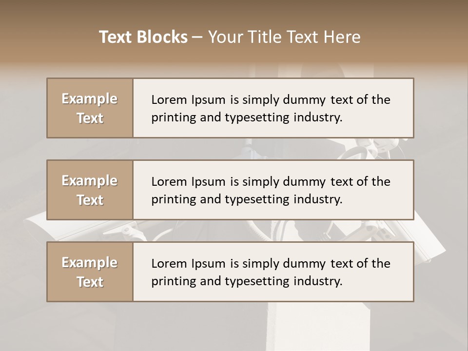 Spy Industry Look PowerPoint Template
