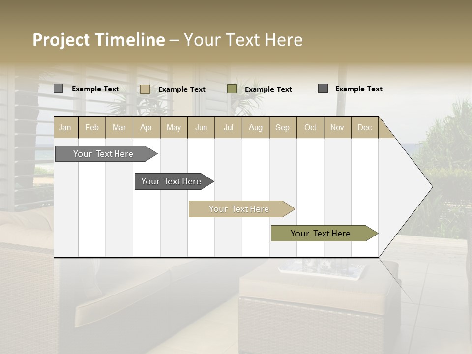 Vacation Domestic Balcony PowerPoint Template