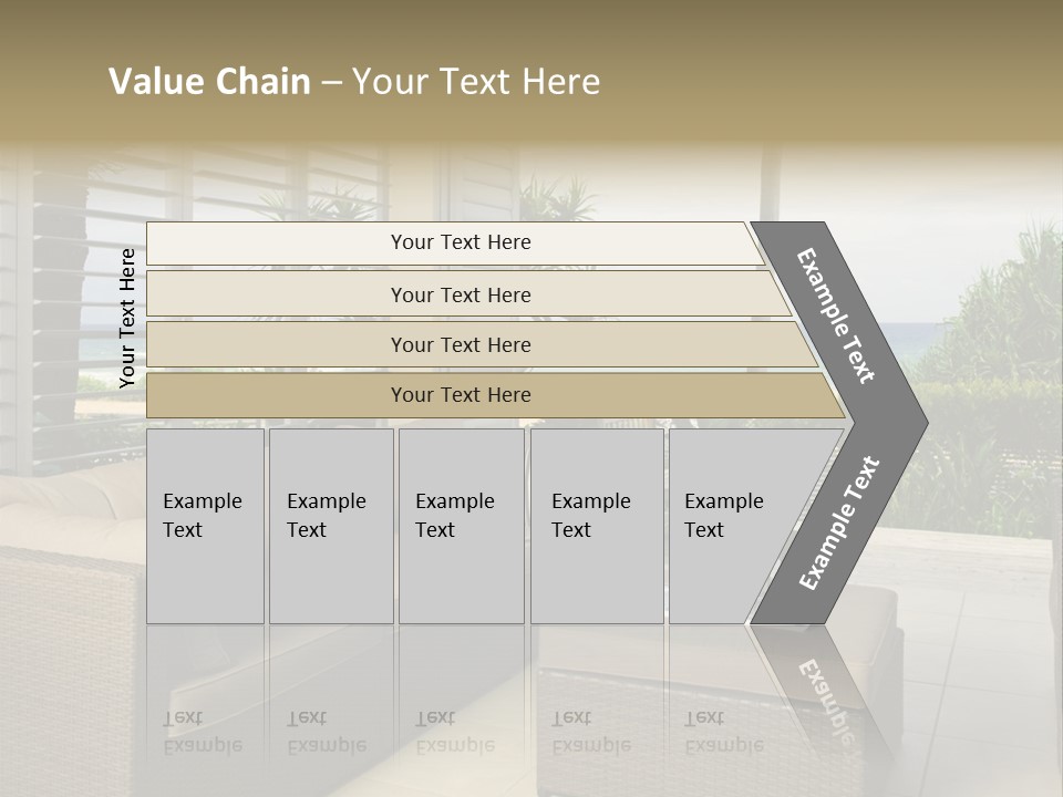 Vacation Domestic Balcony PowerPoint Template