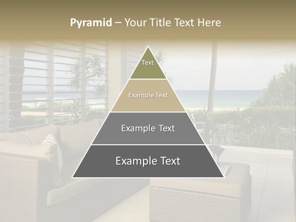 Vacation Domestic Balcony PowerPoint Template