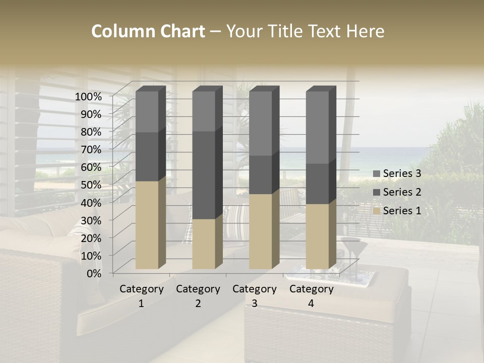 Vacation Domestic Balcony PowerPoint Template